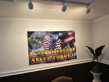 Load image into Gallery viewer, Never Forget 25th Anniversary Flag