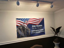 Load image into Gallery viewer, American Valor – 250th Anniversary Freedom Flag