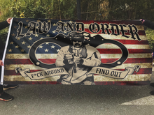 Load image into Gallery viewer, Law and Order FAFO Tactical Flag