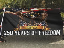 Load image into Gallery viewer, A Quarter Millennium of Freedom Eagle Flag