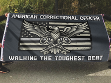 Load image into Gallery viewer, American Correctional Officer Flag