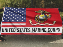 Load image into Gallery viewer, United States Marine Corps Flag