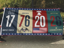 Load image into Gallery viewer, 1776 - 2026 Land of Free Flag
