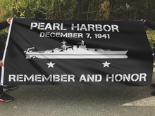 Load image into Gallery viewer, Pearl Harbor - Remember and Honor Flag