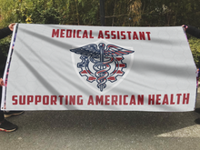 Load image into Gallery viewer, Medical Assistance - Supporting American Health Flag