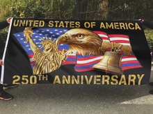 Load image into Gallery viewer, United States of America 250th Anniversary Flag