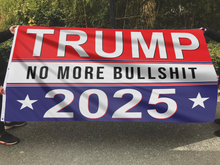 Load image into Gallery viewer, Trump No More Bullsh*t 2025 Flag
