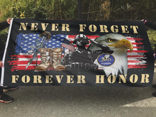 Load image into Gallery viewer, Never Forget Forever Honor Flag