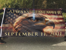 Load image into Gallery viewer, Always Remember Eagle Eye Flag