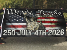 Load image into Gallery viewer, USA 250 July 4th 2026 We The People Flag
