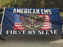 Load image into Gallery viewer, American Ems Flag