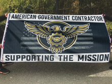 Load image into Gallery viewer, American Government Contractor Flag