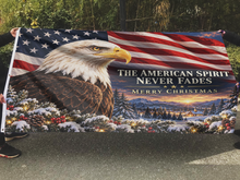 Load image into Gallery viewer, The American Spirit - Merry Christmas Flag