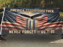 Load image into Gallery viewer, America Stood Together - Never Forget Flag