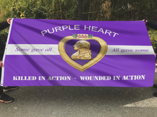 Load image into Gallery viewer, Purple Heart - Some Gave All Flag