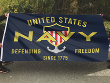 Load image into Gallery viewer, United States Navy Flag
