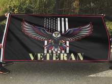 Load image into Gallery viewer, Bold Eagle &amp; USA Stripes Flag