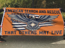 Load image into Gallery viewer, American Search and Rescue Flag