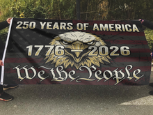Load image into Gallery viewer, We the People: 1776–2026 Flag