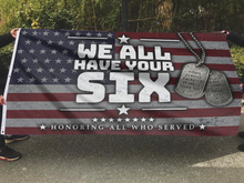Load image into Gallery viewer, We Have All Your SIX USA Flag