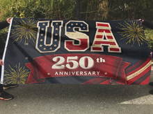 Load image into Gallery viewer, Celebrating America's 250th Flag