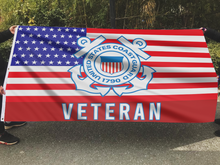 Load image into Gallery viewer, USA Coast Guard 1790 Veteran Flag