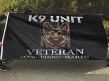 Load image into Gallery viewer, K9 Unit Veteran Flag