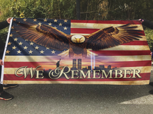 Load image into Gallery viewer, USA Eagle We Remember Flag