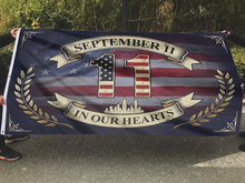 Load image into Gallery viewer, September 11 in Our Hearts Flag