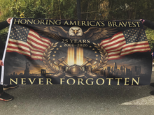 Load image into Gallery viewer, Honoring America's Bravest Flag