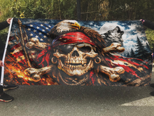 Load image into Gallery viewer, Bald Eagle Pirate Flags