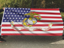 Load image into Gallery viewer, United States Marine Corps Patriotic Flag
