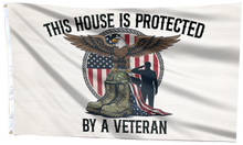 Load image into Gallery viewer, This House Is Protected by a Veteran Flag