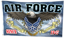 Load image into Gallery viewer, Air Force Defending Freedom Flag