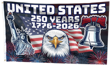 Load image into Gallery viewer, United States 250 Years Flag