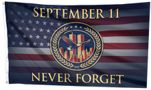 Load image into Gallery viewer, September 11 - Never Forget Eagle Flag