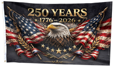 Load image into Gallery viewer, The Eagle Rises: America 250th Anniversary Flag