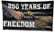 Load image into Gallery viewer, 250 Years Of Freedom Flag