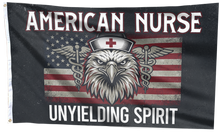 Load image into Gallery viewer, American Nurse Unyielding Spirit Flag