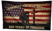 Load image into Gallery viewer, Honoring All Who Served Flag