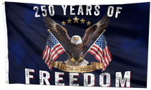 Load image into Gallery viewer, 250 Years of Freedom Eagle (1776–2026) Flag