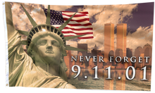 Load image into Gallery viewer, Never Forget 911 Flag