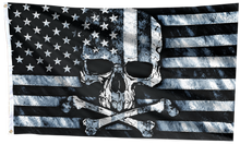 Load image into Gallery viewer, Skull And Crossbones Flag