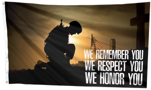 We Honor You Flag
