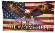 Load image into Gallery viewer, USA Eagle We Remember Flag