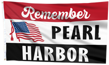 Load image into Gallery viewer, Remember Pearl Harbor USA Flag