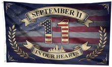 Load image into Gallery viewer, September 11 in Our Hearts Flag