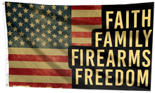 Load image into Gallery viewer, Rustic American Values Flag
