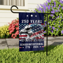 Load image into Gallery viewer, 250 Years Semiquincentennial Garden Flag