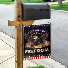 Load image into Gallery viewer, 250 Years of Freedom Garden Flag